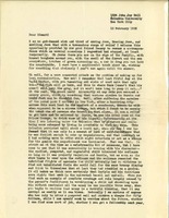 Page 1, Letter to Edward, February 1935