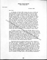 Page 1, Letter to Ness, March 1969